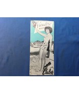 1950&#39;s VARADERO BEACH, CUBA~TRAVEL BROCHURE MINT - $26.82 CAD