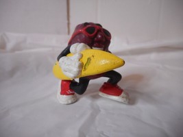 1988 California Raisins Figure Surfer Yellow Board CALRAB 2 inch #A7 Stands - £7.81 GBP