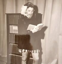 1956 Real Photo Maskeraders Maskers Play Queen Catherine Parr King Henry... - €34,34 EUR