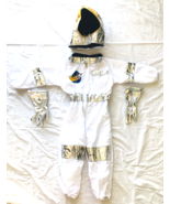 Halloween Costume Astronaut Space Suit Age 3-6 yrs Helmet Gloves Melissa... - £22.74 GBP
