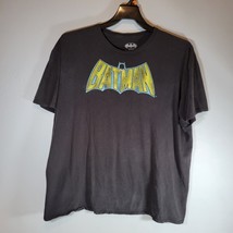Batman Mens Shirt XL Black Short Sleeve Casual  - $14.96
