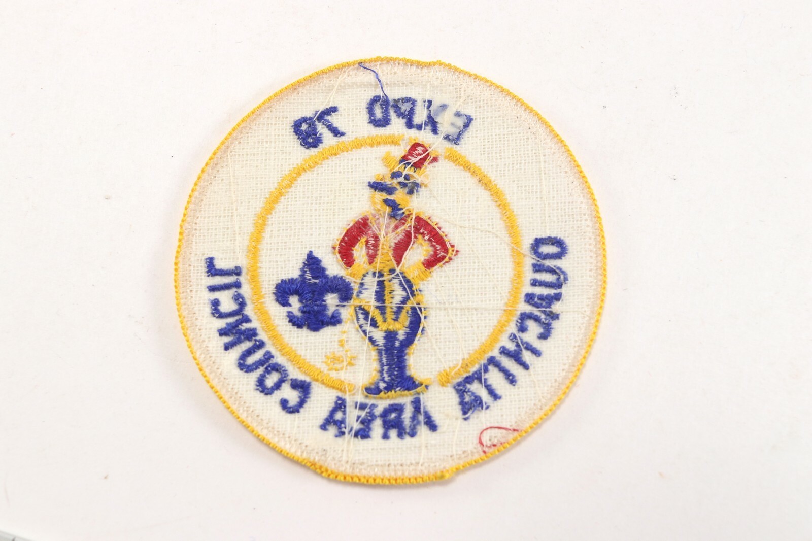 Vintage 1978 Ouachita Scouting Expo Area Council Boy Scouts of America BSA Patch Item image 3