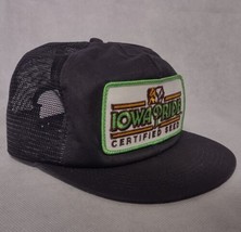 Iowa Pride Certified Seed Ball Cap Hat Advertising K Products - £34.41 GBP