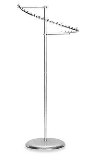 NEW CHROME 29 BALL SPIRAL GARMENT CLOTHING RACK &quot;SALE&quot; - $95.20