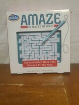 Amaze ThinkFun Moveable Maze Logic Game Puzzle Brainteaser W/ Instructio... - $7.95