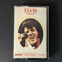 Elvis Presley Volume 1 A Legendary Performer Cassette Tape 1973 Rca Records - £19.41 GBP