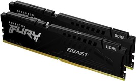 Kingston FURY - KF552C40BBK2-32 - Beast 32GB DDR5 (2x16GB)  Kit of 2 - $2,072.26 MXN
