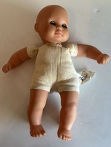 Vintage Max Zapf Germany Doll Vinyl W/ Cloth Body 12” - $12.86