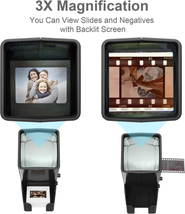 35mm Slide and Film Viewer with LED Light and 3X Magnification - $47.37