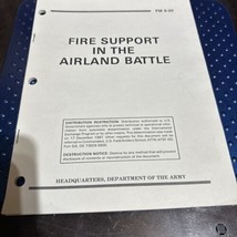US Army Field Manual FM 6-20 Fire Support in the Airland Battle 1988 - £15.49 GBP