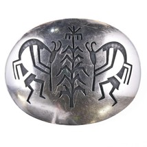 Vintage Hopi Sterling silver Kokopelli belt buckle - $321.75