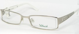 Yokai 41005-1 SILVER / WHITE EYEGLASSES GLASSES METAL FRAME 51-18-140mm - £40.20 GBP