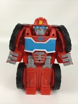 Transformers Playskool Heroes Rescue Bots Flip Changes Heatwave Fire Bot... - £14.75 GBP