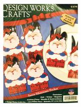 Santa Felt Pockets Kit - Embroidery Kit - $11.76