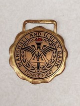Vintage Milwaukee Medallion Marshall Ilsley Bank Chasm Robbins Co Attleb... - £23.58 GBP