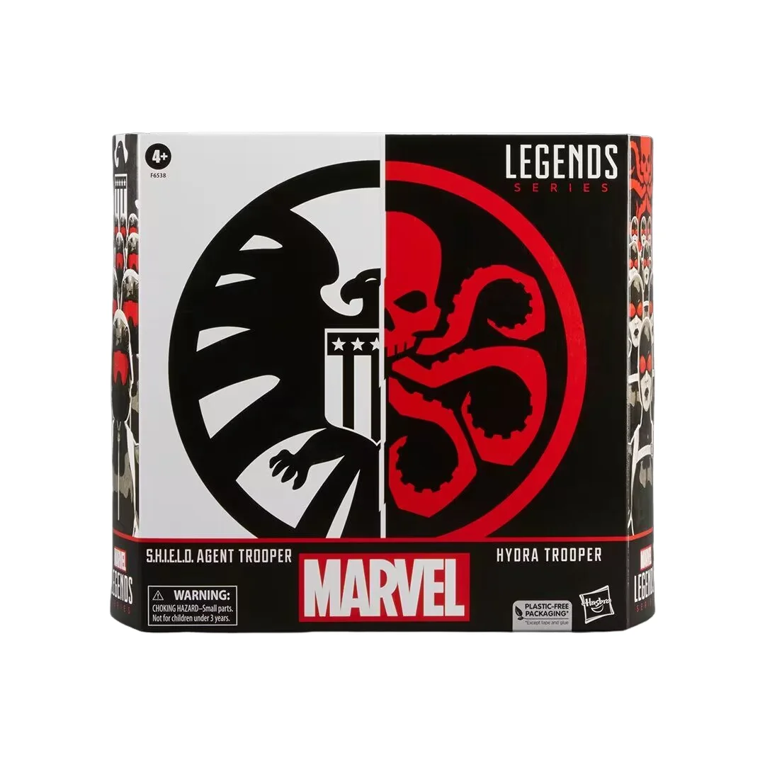 Marvel Legends S.H.I.E.L.D Agent Trooper &amp; Hydra Trooper Exclusive 6&quot; Action - £34.22 GBP+