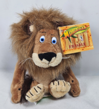 Madagascar Alex Lion 6&quot; Stuffed Animal Plush with Tag 2005 Celebrity Bea... - $12.95