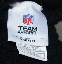 NFL Team Apparel Carolina Panthers Youth Black Blue Mittens image 6