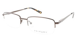 Authentic PRIMARY 1129BRN-54 Eyeglasses Eye Glasses BRN BRN  New 54mm UN... - $73.99