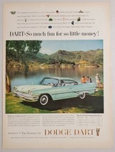 1960 Print Ad Dodge Dart 2-Door Car America&#39;s 1st Fine Economy Car - $15.28