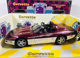 Indianapolis 500 1995 Corvette Die Cast Car- 1/18 scale Maisto #31825 New in Box - £23.49 GBP