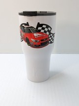Rtic 2nd Generation 30 Oz Tumbler Dale Earnhardt Jr Gloss White Excellent Cond. - £15.46 GBP