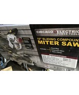 Chicago Electric Power Tools 10&quot; Inch Sliding Compound Miter Saw (SKU 57... - $1,824.42 MXN