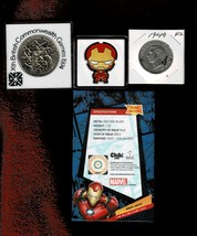 The Newzealand Iron Man Collection Of COINS/1OZSILVER Chibi Iron Man Coin - £86.90 GBP