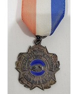 Sterling Silver Societe Israelite Francaise Veteran Medal French Jewish ... - $219.78