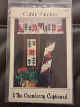 Pine Tree Table Runner Quilt Pattern Valance Cabin Patches by Cranberry ... - £8.18 GBP