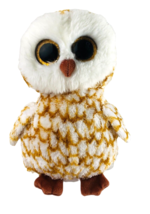 Ty Beanie Boo Swoops the Owl 10&quot; Sparkly Eyes EUC - £22.60 GBP