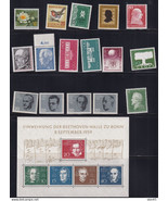 Germany 1956 and Up 2 Sheets + stamps MNH mostly 16233 - $14.85