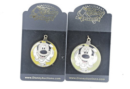 Disney 2003 Disney Auctions Minnie Mouse Christmas Ornament &amp; Pin Set Pi... - £22.25 GBP