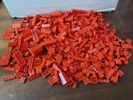 Lego Vintage Brick Lot Assorted Pieces 1970-1990s Red 1.3LB - £25.47 GBP