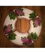 Vintage MADDUX OF CALIFORNIA USA 3106-C Snack Dishes set of 4 - $51.97 CAD