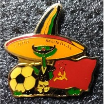 World cup 1986 Pique SOVIET UNION Flag Pin - £11.90 GBP