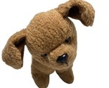 Ty Original Beanie Baby Tuffy Brown And Tan Dog No Tag 1996 Plush  - £5.73 GBP