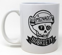 Kirill Was Here Menace To Sobriety Beer White Coffee Mug Tea Cup Rare - £7.66 GBP