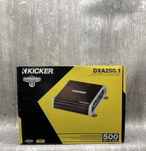 New Kicker Mono Subwoofer 500w Amplifier 43DXA250.1 | 2 Ohms 250W RMS - £136.86 GBP