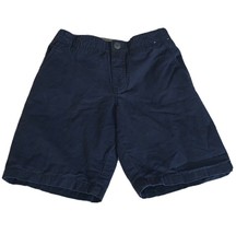 Boy&#39;s Size 10 Gymboree Navy Blue Shorts with Gray Elastic Waist Band EUC - £12.02 GBP