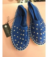 chatties blue fashion studded shoes/ sandals Size 7-8 - $556.91 MXN