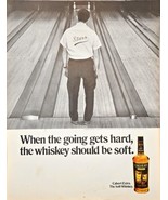 CALVERT EXTRA SOFT WHISKEY- Bowling Stars-1971 Vintage Print Ad - $169.78 MXN