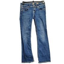 Women&#39;s Studio 5 Denim Embellished Boot Cut Jeans Size 33 - £17.56 GBP