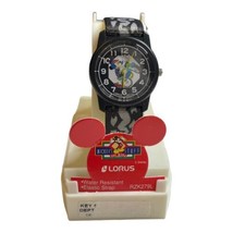Lorus Disney Mickey The Mouse Nylon Strap Quartz Analog Ladies Watch - £19.11 GBP