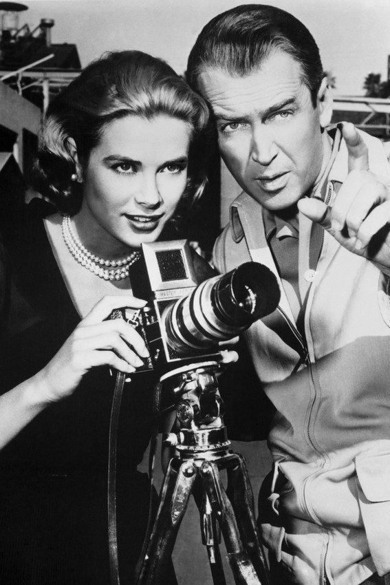 Primary image for James Stewart and Grace Kelly in Rear Window 18x24 Poster