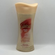 Caress Daily Silk White Peach &amp; Silky Orange Blossom Silkening Body Wash... - £9.84 GBP