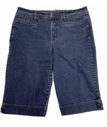 Bandolinoblu Size 16 Capri Jeans Pockets - $10.77