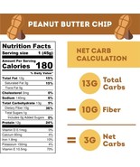 IQBAR Brain and Body Keto Protein Bars - Peanut Butter Chip Keto Bars - 12-Co... - $30.95