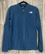The North Face Fleece Sweatshirt Youth Boy&#39;s XL Blue Full Zip Up - £17.97 GBP