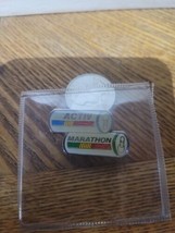 VINTAGE Swiss Sponsor Activ Marathon Olympic Pin - £5.98 GBP